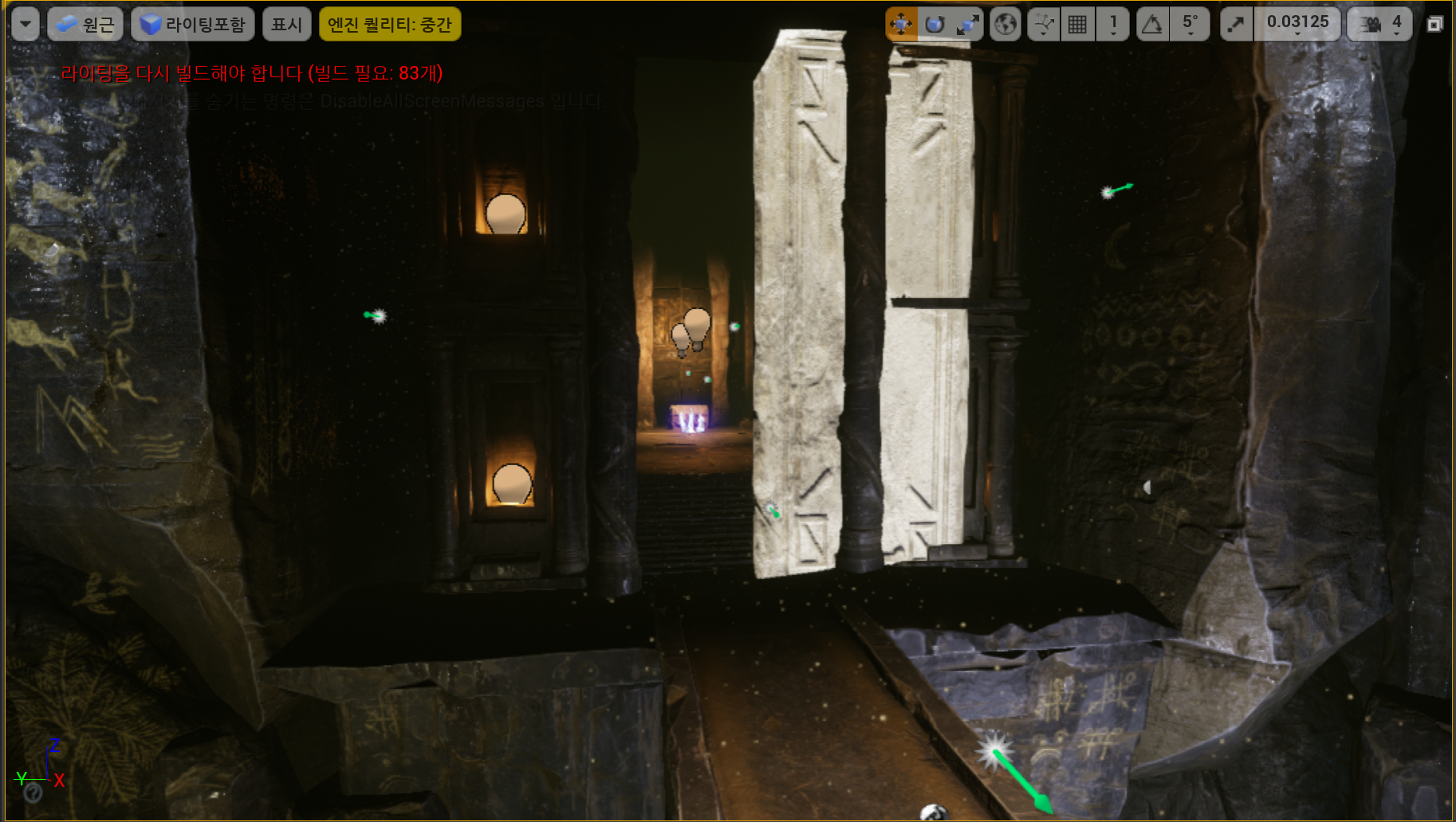 Dev15 몬스터 생명력 숫자 표시, 새 맵 추가, 던전 포탈, 시스템 메세지 등등 - Sujeong’s Game Devlog